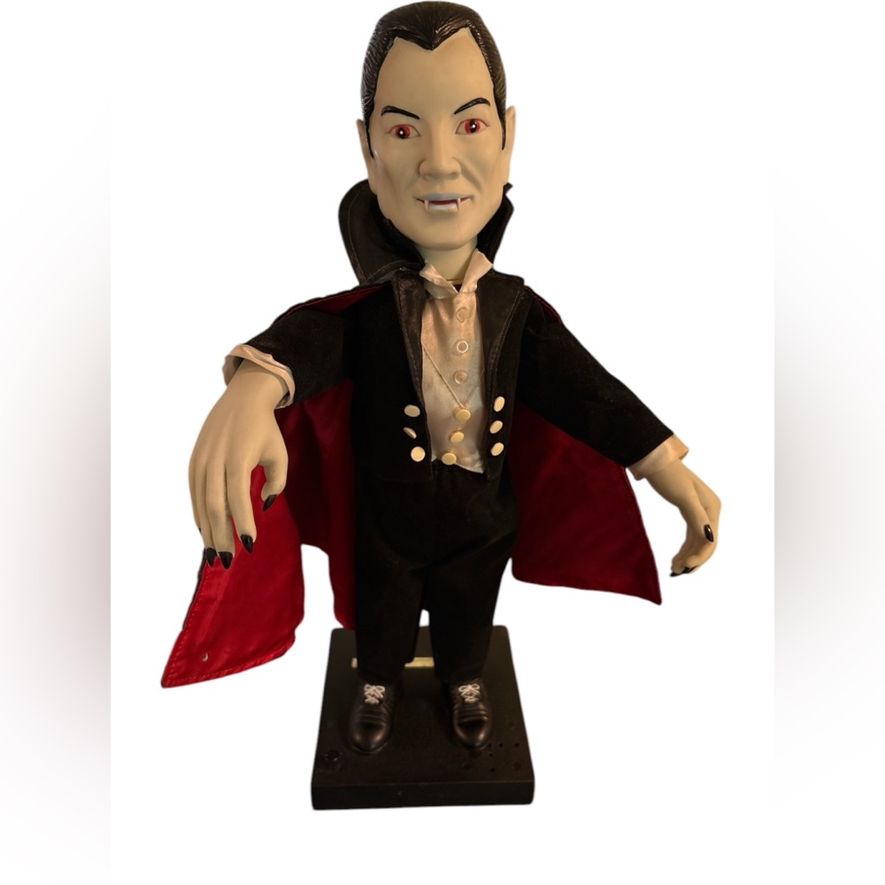 Official Univeral Studios Monsters Telco Motion-ette 1992 Dracula Halloween 21”